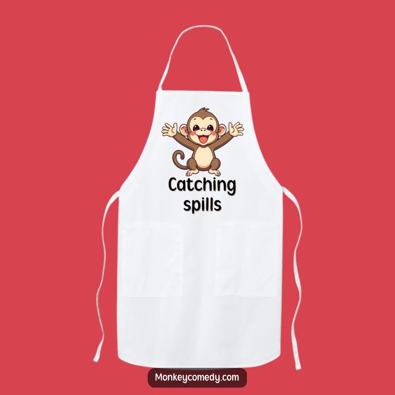 Funny Monkey Apron - Hilarious Primate Cooking Chef Gift