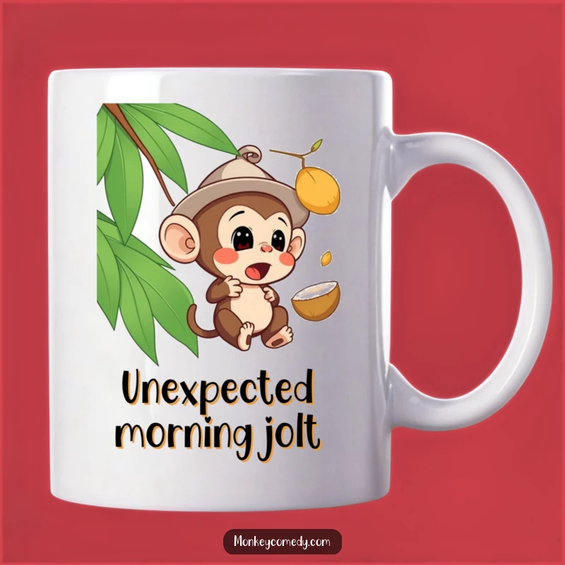 Funny Surprised Monkey Mug: A Hilarious Gift for Unexpected Moments