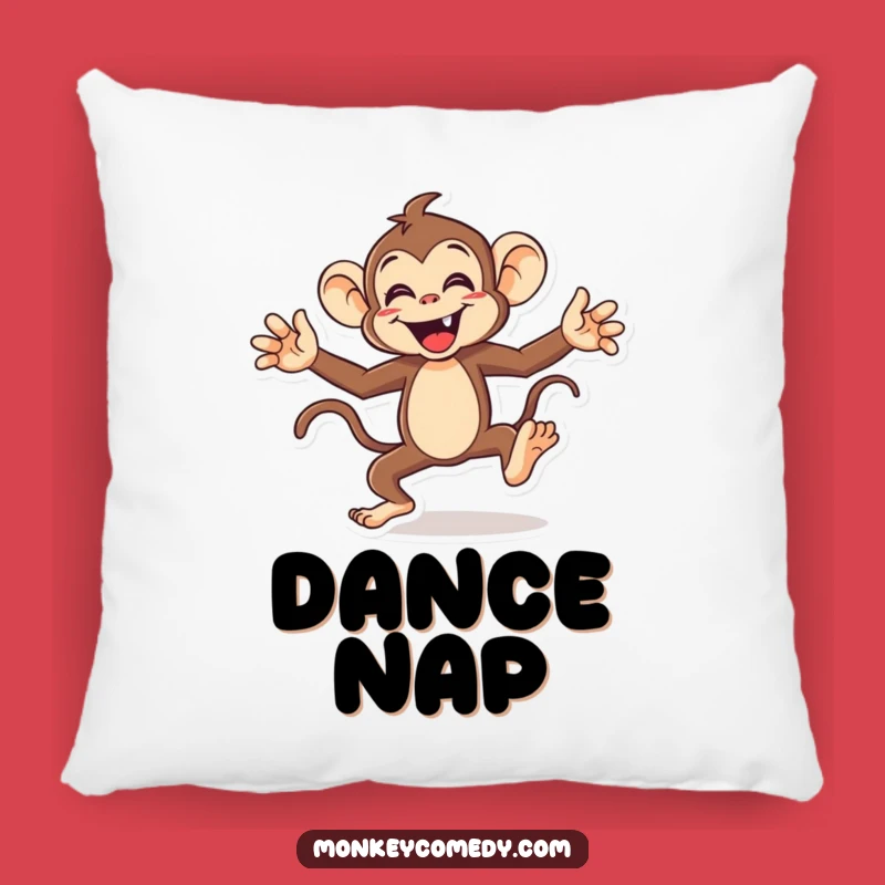 Funny Monkey Pillow - Cozy and Hilarious Dancing Decor for Your Home