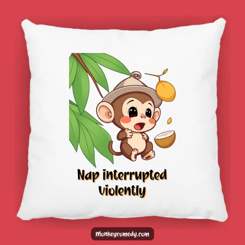 Funny Surprised Monkey Pillow: For Naps and Unexpected Giggles