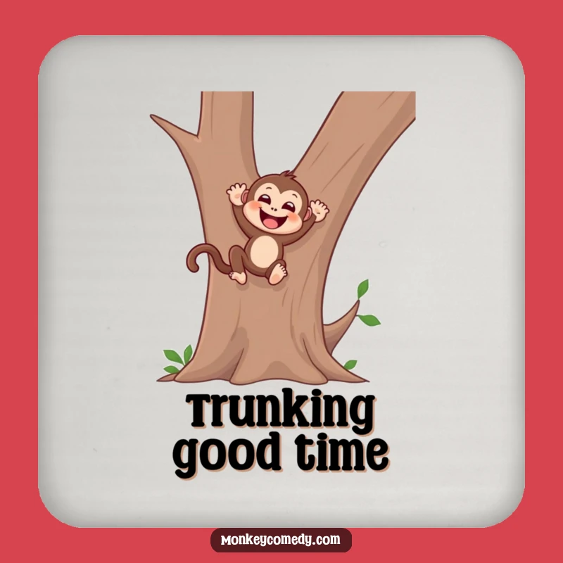 Funny Monkey Sliding Coaster - Protect Surfaces with Gleeful Charm