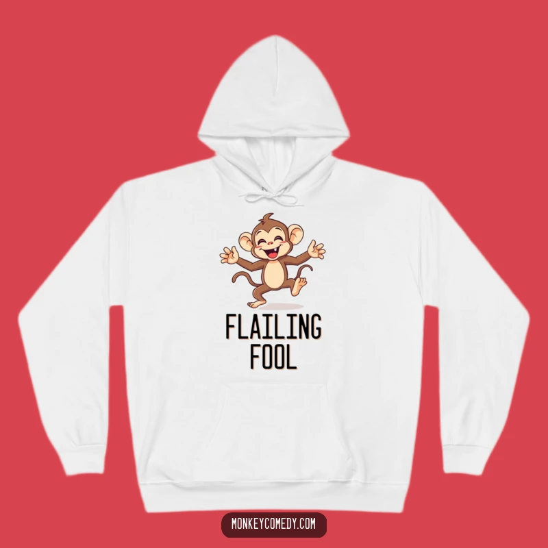 Cozy Funny Monkey Hoodie - Warm and Hilarious Dancing Monkey Gift