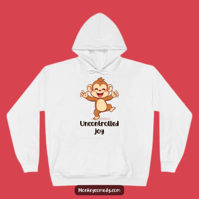 Funny Monkey Dance Hoodie: Cozy Up in Hilarious Primate Shenanigans