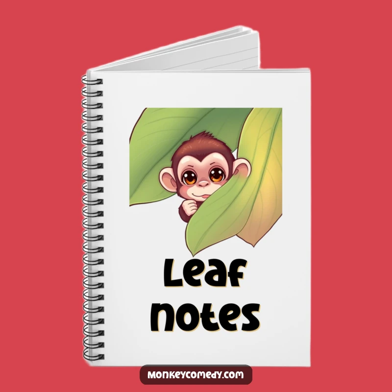 Funny Monkey Notebook - Hilarious Peeking Journal for Curious Minds