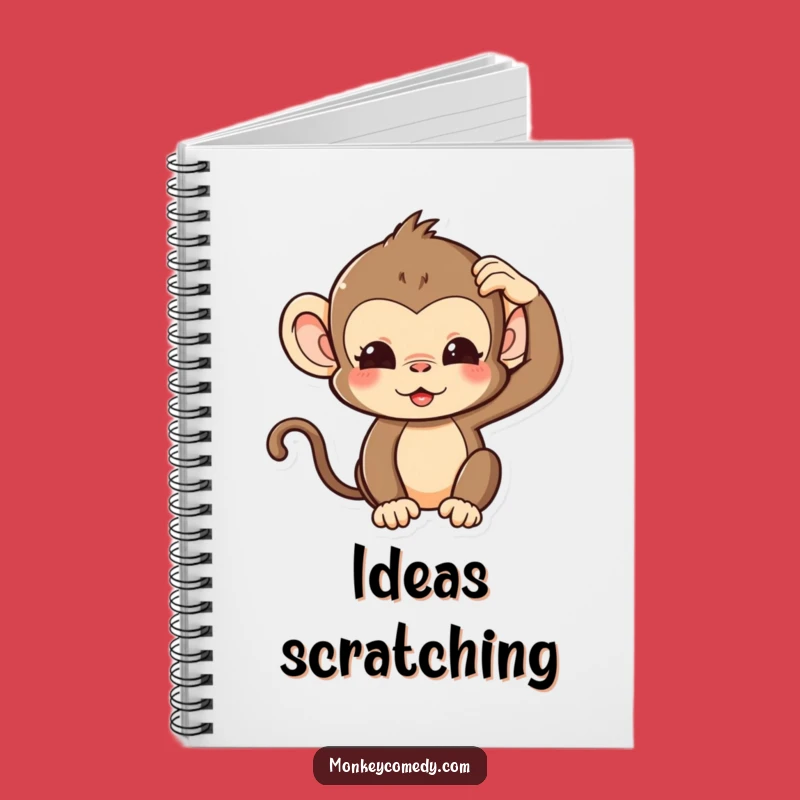 Funny Kawaii Monkey Notebook: Jot Down Your Silly Ideas!