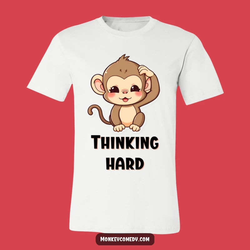 Funny Kawaii Monkey T-Shirt: Silly & Stylish Casual Wear!