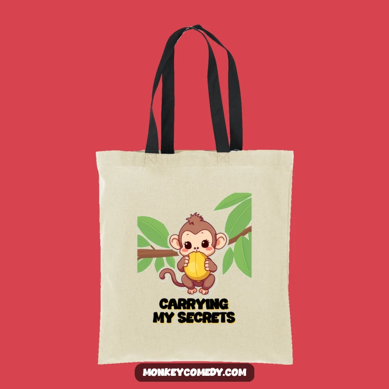 Charming Kawaii Monkey Coconut Tote Bag - Your New Favorite Accessory!