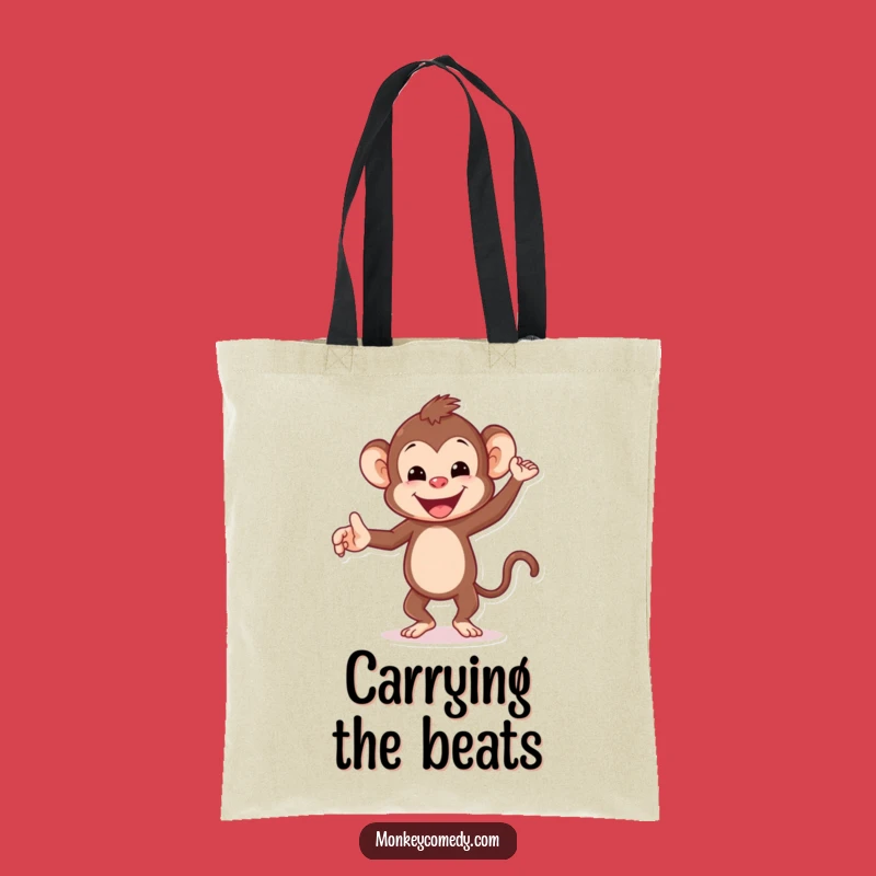 Funny Dancing Monkey Tote Bag - Stylish & Hilarious Accessory