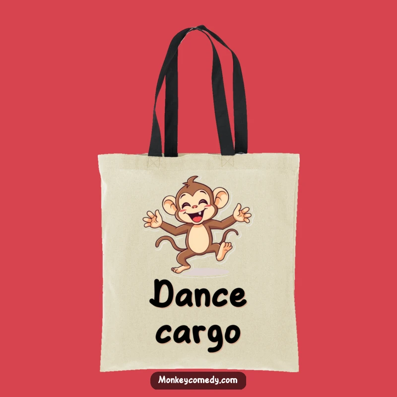 Funny Monkey Tote Bag - Hilarious Dance Moves for Everyday Carry