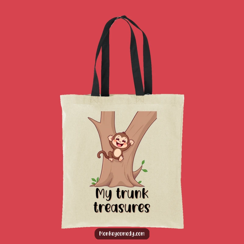 Funny Monkey Sliding Tote Bag - Carry Your Fun with Primate Style